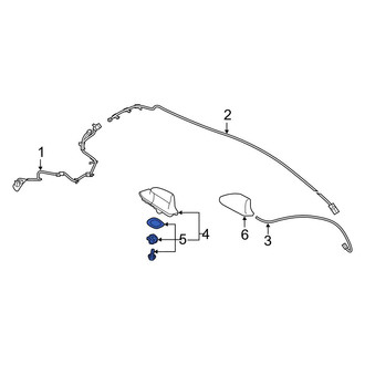 Toyota OE - Radio Antenna Base
