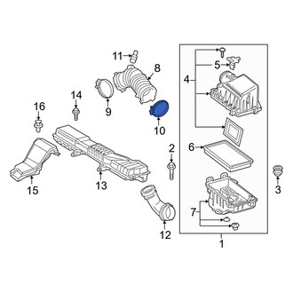 Toyota OE - Engine Air Duct Clamp