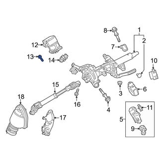 Toyota OE - Power Steering Control Module Bolt