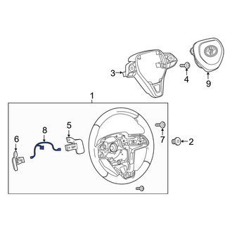 Toyota OE - Steering Wheel Wiring Harness