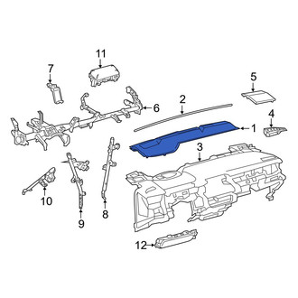 Toyota OE - Center Instrument Panel Trim Panel