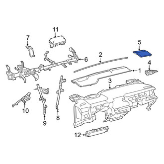 Toyota OE - Center Upper Instrument Panel Trim Panel
