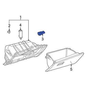 Toyota OE - Front Right Courtesy Light