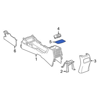 Toyota OE - Console Mat