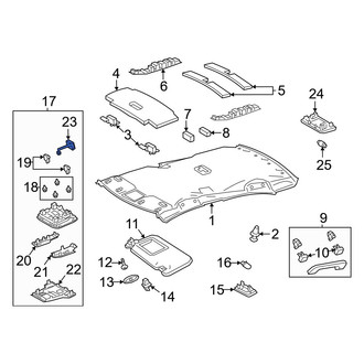Toyota OE - Navigation Microphone