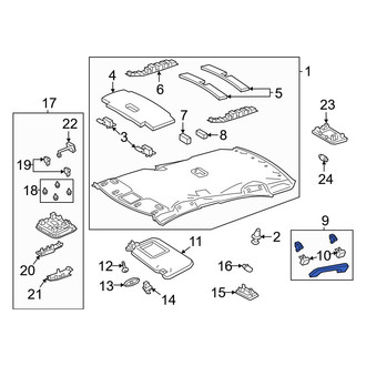 Toyota OE - Front Interior Grab Bar