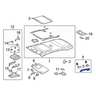 Toyota OE - Front Interior Grab Bar