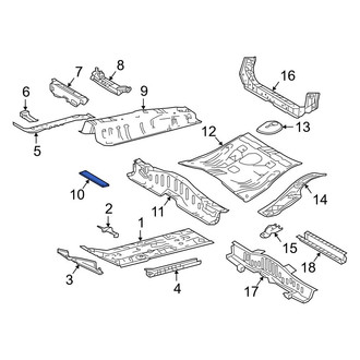 Toyota OE - Floor Pan Bracket