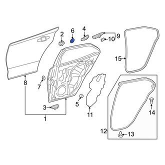 Toyota OE - Rear Door Plug