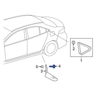 Toyota OE - Radiator Support Splash Shield Screw