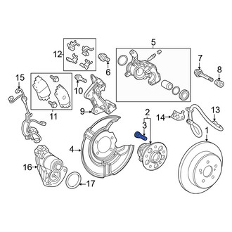 Toyota OE - Rear Wheel Lug Stud