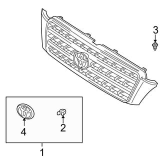 Toyota OE - Grille & Components