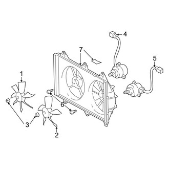 Toyota OE - Cooling Fan (3.0L)