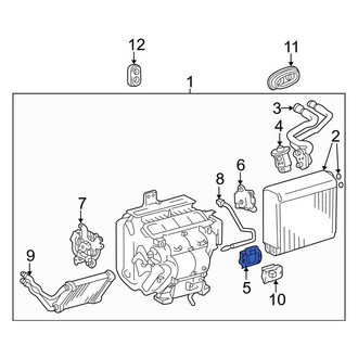 Toyota OE - HVAC Control Module