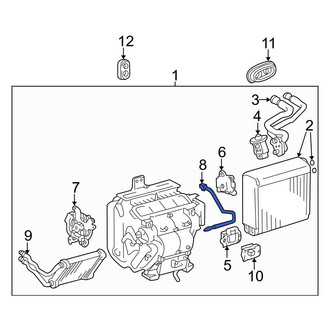 Toyota OE - A/C Evaporator Temperature Sensor