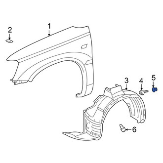 Toyota OE - Fender Molding Grommet