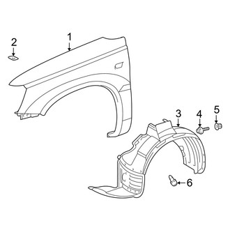 Toyota OE - Fender & Components