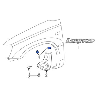 Toyota OE - Fender Molding Grommet