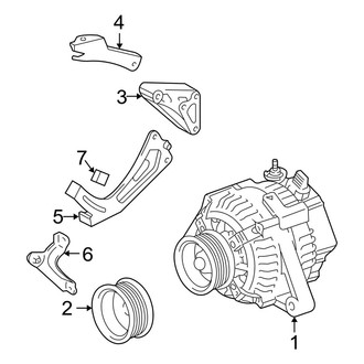 Toyota OE - Electrical - Alternator (3.0L)