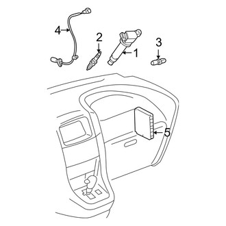 Toyota OE - Electrical - Ignition System (2.4L)