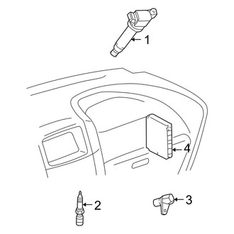 Toyota OE - Electrical - Ignition System (3.3L)