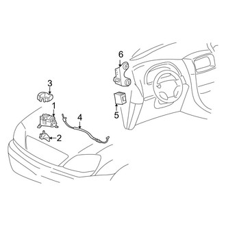 Toyota OE - Electrical - Cruise Control System (3.0L)
