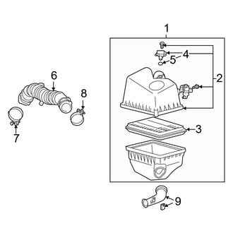 Toyota OE - Engine / Transaxle - Air Intake (2.4L)