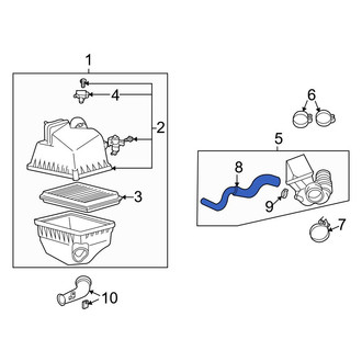 Toyota OE - PCV Valve Hose