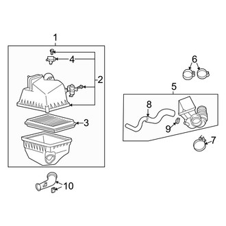 Toyota OE - Engine / Transaxle - Air Intake (3.0L)