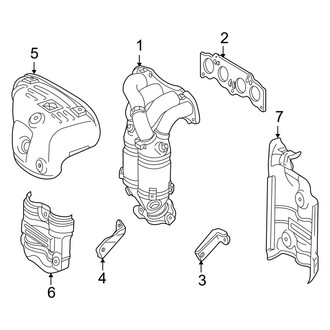 Toyota OE - Exhaust System - Manifold (2.4L)