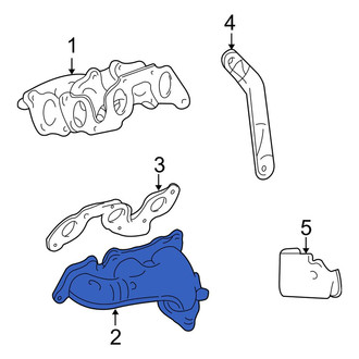 Toyota OE - Left Exhaust Manifold