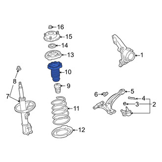 Toyota OE - Front Upper Coil Spring Insulator