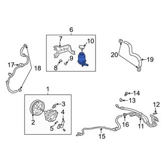Toyota OE - Power Steering Reservoir