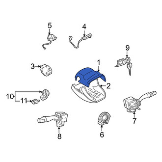 Toyota OE - Upper Steering Column Cover
