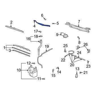 Toyota OE - Front Left Wiper Arm