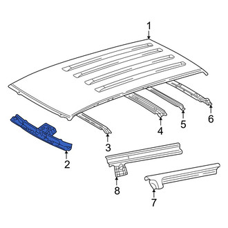 Toyota OE - Front Roof Header Panel