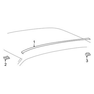 Toyota OE - Roof - Exterior Trim