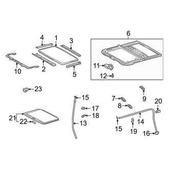 Toyota OE - Roof - Sunroof