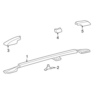 Toyota OE - Roof - Luggage Carrier