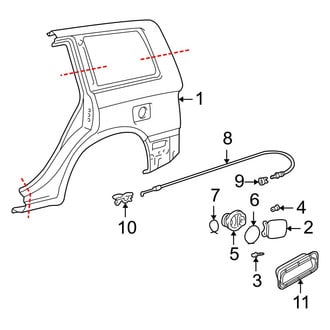 Toyota OE - Quarter Panel & Components