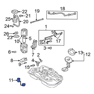 Toyota OE - Fuel Sender and Hanger Assembly