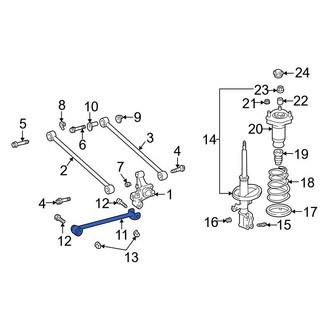 Toyota OE - Rear Suspension Trailing Arm