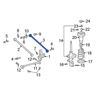 Toyota OE - Front Right Suspension Control Arm