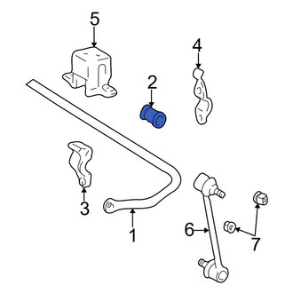 Toyota OE - Rear Suspension Stabilizer Bar Bushing