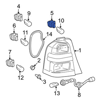 Toyota OE - Tail Light Socket