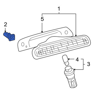 Toyota OE - Center High Mount Stop Light Grommet