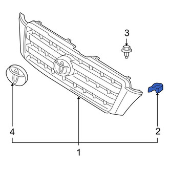 Toyota OE - Grille Retainer