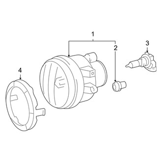 Toyota OE - Front Lamps - Fog Lamps