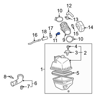 Toyota OE - Engine Air Intake Hose Adapter