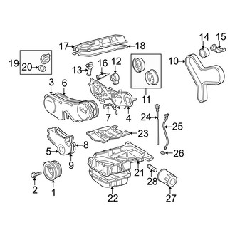 Toyota OE - Engine / Transaxle - Engine Parts (3.3L)